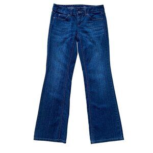 Tommy Hilfiger Womens Classic Bootcut Jeans low rise Size 6/12 Dark Wash Denim